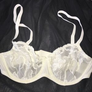 Wolford White Lace Bra NWOT